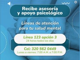 Atención psicológica 24-7 en la IPS Universitaria