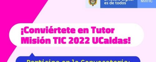 Postúlese como tutor en la Misión TIC 2022