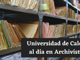 Imagen que muestra una estante lleno de archivos para representar la oficina archivística