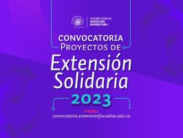 convocatoria para proyectos de extensión solidaria 2023