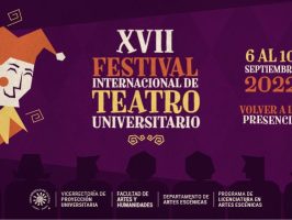 Brochure del festival de teatro UCaldas