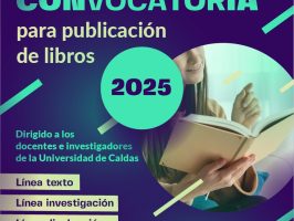 Convocatoria a escribir libros